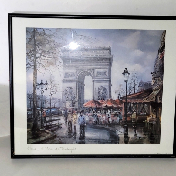 Lutece Wall Decor Art Prints Paris L Arc De Triomph Wall